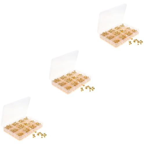 Angoily 3 Sätze Goldenes Perlenzubehör Perlen Für Armbänder Schmuck Perlen Machen Uv Perlen Zur Herstellung Von Armbändern Basteln Sie Abstandsperlen Für Schmuck Harz 1250 Stück * 3 Angoily 3 Sätze Goldenes Perlenzubehör Perlen Für Armbänder Schmuck Perlen Machen Uv Perlen Zur Herstellung Von Armbändern Basteln Sie Abstandsperlen Für Schmuck Harz 1250 Stück * 3 von Angoily