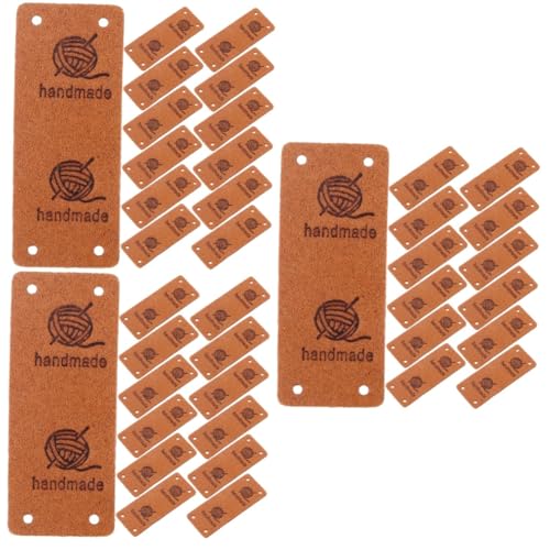Angoily 3 Sätze Handgefertigte Geprägte Labels Leder Für Kleidung Diy Etiketten Zum Annähen Dekorative Tags Für Jeans Taschen Hüte Und Handarbeiten 30 Stück * 3 Angoily 3 Sätze Handgefertigte Geprägte Labels Leder Für Kleidung Diy Etiketten Zum Annähen Dekorative Tags Für Jeans Taschen Hüte Und Handarbeiten 30 Stück * 3 von Angoily