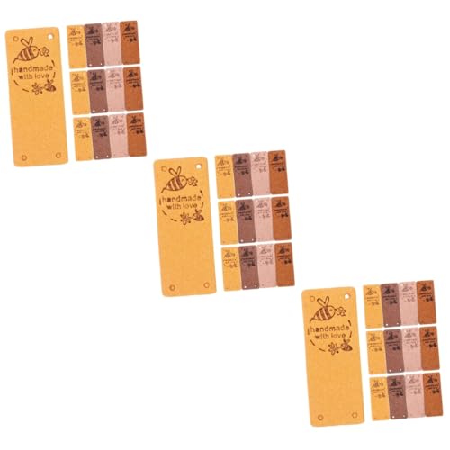 Angoily 3 Sätze Handmade Etiketten Veloursleder Weiche Farbige Labels Für Kleidung Handarbeiten Accessoires Hautfarbe 40 Stück * 3 Angoily 3 Sätze Handmade Etiketten Veloursleder Weiche Farbige Labels Für Kleidung Handarbeiten Accessoires Hautfarbe 40 Stück * 3 von Angoily