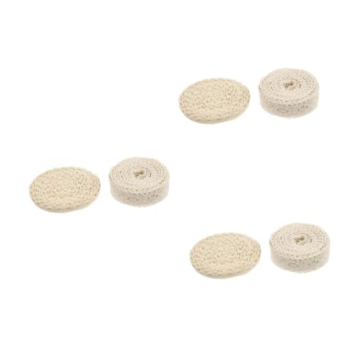 Angoily 3 Sätze Lace Ribbons Spitzenbänder Für Diy Kleidung Hochzeitsdekorationen Bastelmaterialien Vielseitig Einsetzbar Für Handarbeiten Dekorationen Und 2 Rollen * 3 von Angoily