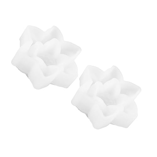 Angoily 3 Sätze Lotus Silikonform Für Diy Projekte Epoxidharz Gießform Für Tischornamente Tragbar Und Leicht Hochwertigem Silikon Gefertigt Für Bastelarbeiten 2 Stücke * 3 von Angoily