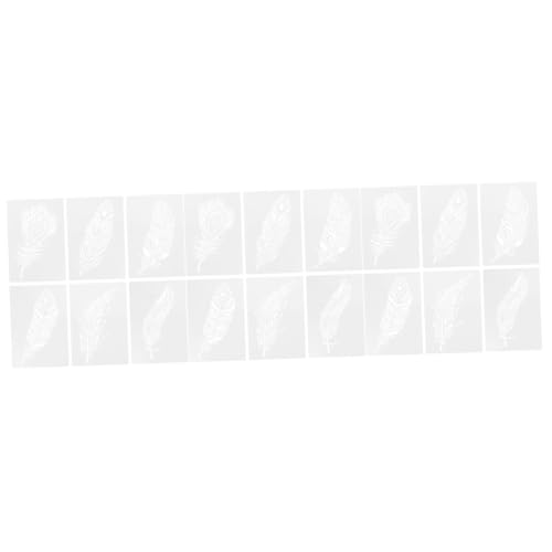 Angoily 3 Sätze Malvorlage Für Und Malschablonen Diy Malschablone Wiederverwendbare Schablonen Hohlschablone Mit Federmuster Schablone Malen Das Haustier 6 Stück * 3 Angoily 3 Sätze Malvorlage Für Und Malschablonen Diy Malschablone Wiederverwendbare Schablonen Hohlschablone Mit Federmuster Schablone Malen Das Haustier 6 Stück * 3 von Angoily