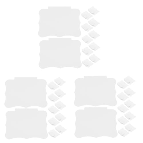 Angoily 3 Sätze Menü-display-karten Für Zeichen Klemme Für Einzelhandelsschilder Kunststoffschild Und Clip Kunststoff -warenschild Clip -rotatable Warenanhänger Weiß Pvc 12 Stücke * 3 Angoily 3 Sätze Menü-display-karten Für Zeichen Klemme Für Einzelhandelsschilder Kunststoffschild Und Clip Kunststoff -warenschild Clip -rotatable Warenanhänger Weiß Pvc 12 Stücke * 3 von Angoily