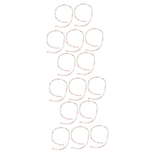 Angoily 3 Sätze Pack Polymer Clay Spacer Perlen Runde Flache Lose Perlen Für Diy Schmuckherstellung Von Armbändern Und Ca Packung 5 Packungen * 3 von Angoily