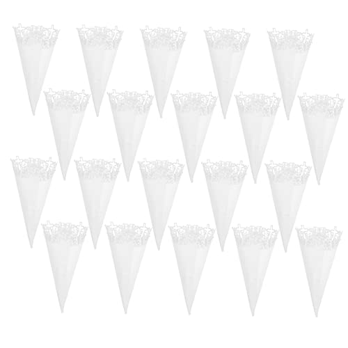 Angoily 3 Sätze Papierbrunnen Blütenblatt Weiße Konfetti- Papierkegel Mini Jumbo Groß Konfetti-halter Für Die Hochzeit Blütenkegel Hochzeitskegel Aus Blumenpapier 20 Stück * 3 Angoily 3 Sätze Papierbrunnen Blütenblatt Weiße Konfetti- Papierkegel Mini Jumbo Groß Konfetti-halter Für Die Hochzeit Blütenkegel Hochzeitskegel Aus Blumenpapier 20 Stück * 3 von Angoily