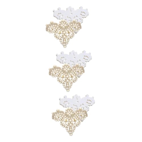 Angoily 3 Sätze Perle Schuhblume Nähen Kleidung Patch Für Kleiderflicken Perlen-nähflicken Perlenapplikation Perlenflecken Selber Machen Golden Stoff 2 Stück * 3 Angoily 3 Sätze Perle Schuhblume Nähen Kleidung Patch Für Kleiderflicken Perlen-nähflicken Perlenapplikation Perlenflecken Selber Machen Golden Stoff 2 Stück * 3 von Angoily