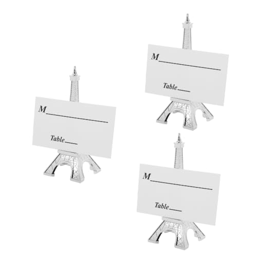 Angoily 3 Sätze Plastikkartenhalter Bildhalter Kartenhalter für den Tisch Visitenkartenständer Tischkartenhalterständer Kartenhalter-Display Fotohalterständer Aluminiumlegierung Silber Angoily 3 Sätze Plastikkartenhalter Bildhalter Kartenhalter für den Tisch Visitenkartenständer Tischkartenhalterständer Kartenhalter-Display Fotohalterständer Aluminiumlegierung Silber von Angoily