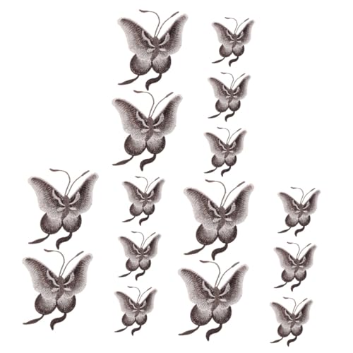 Angoily 3 Sätze Schmetterlings Aufnäher Bügelbare Stickerei Patches Für Kleidung Dekorative Näh Patches Zum Verzieren Und Reparieren Von Textilien 5 Stücke * 3 Angoily 3 Sätze Schmetterlings Aufnäher Bügelbare Stickerei Patches Für Kleidung Dekorative Näh Patches Zum Verzieren Und Reparieren Von Textilien 5 Stücke * 3 von Angoily