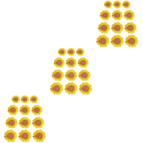 Angoily 3 Sätze Sonnenblumen Stickerei Aufnäher Extra Für Diy Kleidung Taschen Und Bastelprojekte Bügel Und Nähpatches Mit Hitzeversiegelung 12 Stück * 3 Angoily 3 Sätze Sonnenblumen Stickerei Aufnäher Extra Für Diy Kleidung Taschen Und Bastelprojekte Bügel Und Nähpatches Mit Hitzeversiegelung 12 Stück * 3 von Angoily