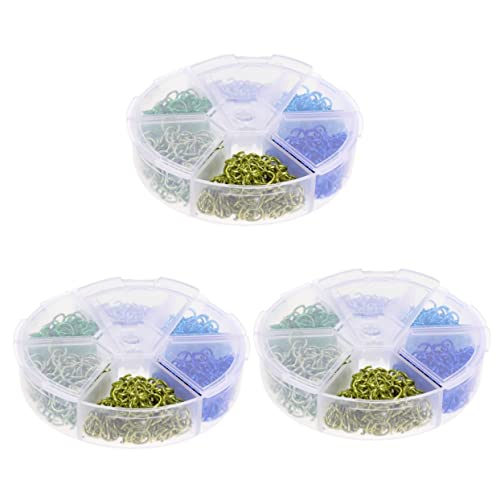 Angoily 3 Sätze Sprungring -verbindungsring Stecker Sprungringzange Sprungringe Einfach Reifen Kette Biegering Schmuckverbinder Für Die Schmuckherstellung Aluminium 2box*3 Angoily 3 Sätze Sprungring -verbindungsring Stecker Sprungringzange Sprungringe Einfach Reifen Kette Biegering Schmuckverbinder Für Die Schmuckherstellung Aluminium 2box*3 von Angoily