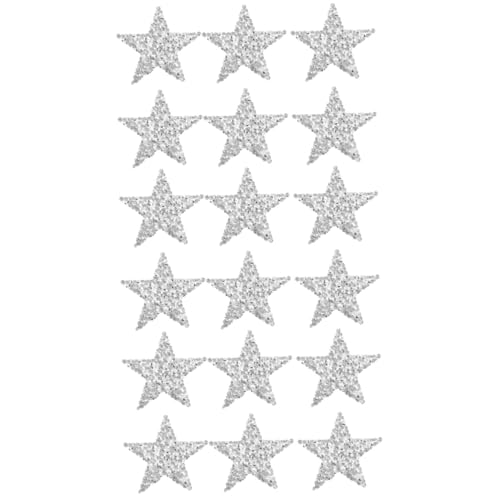 Angoily 3 Sätze Stern Aufbügel Patches Mit Glitzer Große Selbstklebende Applikationen Für Kleidung Jeans Hüte Und Diy Projekte Silberfarben Für Kreative Bastelarbeiten 4 Stück * 3 Angoily 3 Sätze Stern Aufbügel Patches Mit Glitzer Große Selbstklebende Applikationen Für Kleidung Jeans Hüte Und Diy Projekte Silberfarben Für Kreative Bastelarbeiten 4 Stück * 3 von Angoily