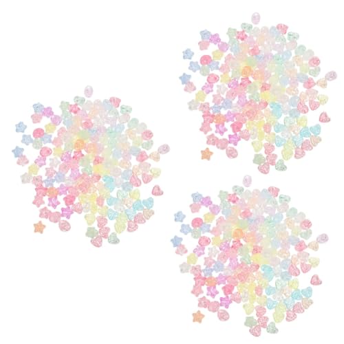 Angoily 3 Sätze Sternperlen Reiz Perlen Für Schmuckherstellungsset Groß Uv Loch Bastelsachen Für Sternperle Für Die Herstellung Von Armbändern Herzförmige Perlen Harz 150 Stück * 3 Angoily 3 Sätze Sternperlen Reiz Perlen Für Schmuckherstellungsset Groß Uv Loch Bastelsachen Für Sternperle Für Die Herstellung Von Armbändern Herzförmige Perlen Harz 150 Stück * 3 von Angoily