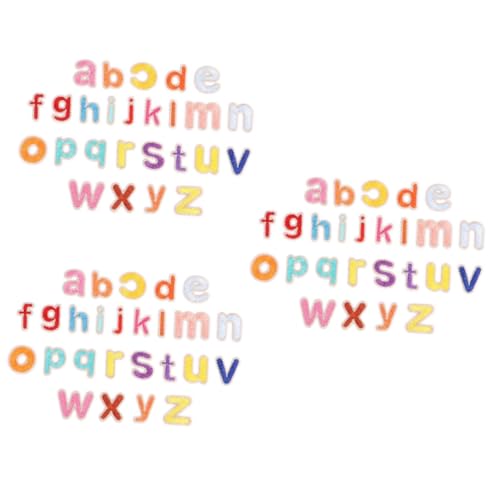 Angoily 3 Sätze Stickelettaufkleber Bestickt Aufnäher Aus Stoffbuchstaben Stickerei-buchstaben-patches Jeans-patches Alphabet Applikations Patch Polyesterfaden 26 Stück * 3 Angoily 3 Sätze Stickelettaufkleber Bestickt Aufnäher Aus Stoffbuchstaben Stickerei-buchstaben-patches Jeans-patches Alphabet Applikations Patch Polyesterfaden 26 Stück * 3 von Angoily