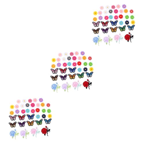 Angoily 3 Sätze Teiliges Blumen Stickapplikationen Diy Textil Patches Für Kleidung Taschen Und Handwerk Dekorative Aufnäher Zur Veredelung Und Reparatur Von Textilien 36 Stück * 3 Angoily 3 Sätze Teiliges Blumen Stickapplikationen Diy Textil Patches Für Kleidung Taschen Und Handwerk Dekorative Aufnäher Zur Veredelung Und Reparatur Von Textilien 36 Stück * 3 von Angoily