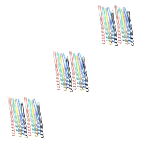 Angoily 3 Sätze Teiliges Bunter Binder Ringe Für Lose Notizbücher Abnehmbare Und Flexible Buchbinderinge Für Kreative Projekte Und Tägliche Nutzung 12 Stücke * 3 Angoily 3 Sätze Teiliges Bunter Binder Ringe Für Lose Notizbücher Abnehmbare Und Flexible Buchbinderinge Für Kreative Projekte Und Tägliche Nutzung 12 Stücke * 3 von Angoily