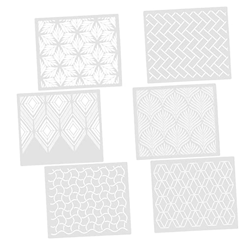 Angoily 3 Sätze Teiliges Diy Maisähren Malvorlagen Kuchenschablonen Für Torten Dekoration Für Backen Und Kunstprojekte Wiederverwendbare Schablonen Für Desserts 6 Stücke * 3 Angoily 3 Sätze Teiliges Diy Maisähren Malvorlagen Kuchenschablonen Für Torten Dekoration Für Backen Und Kunstprojekte Wiederverwendbare Schablonen Für Desserts 6 Stücke * 3 von Angoily