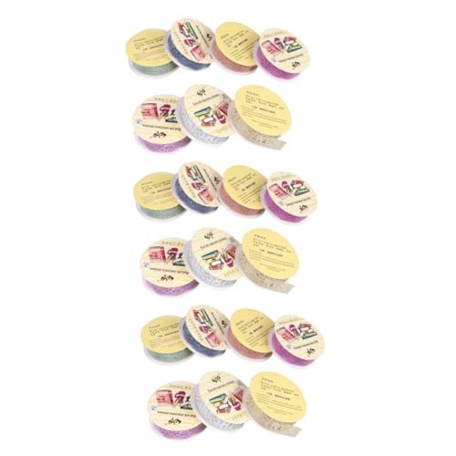 Angoily 3 Sätze Teiliges Diy Scrapbook Klebeband Tapes Für Tagebuch Fotoalbum Und Bastelarbeiten Hochwertiges Bopp Material Sicher Und Vielseitig Einsetzbar 7 Stück * 3 von Angoily