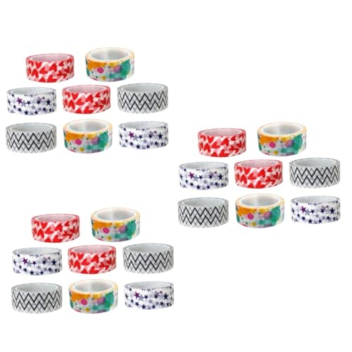 Angoily 3 Sätze Teiliges Diy Washi Tape Handgerissene Klebebänder Mit Cartoon Motiven Für Scrapbooking Journaling Und Bastelprojekte 8 Stück * 3 Angoily 3 Sätze Teiliges Diy Washi Tape Handgerissene Klebebänder Mit Cartoon Motiven Für Scrapbooking Journaling Und Bastelprojekte 8 Stück * 3 von Angoily