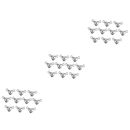 Angoily 3 Sätze Teiliges Herzförmige Magnetverschlüsse Für Diy Schmuck Für Armbänder Und Für Schmuckliebhaber Und Bastelprojekte 10 Stück * 3 Angoily 3 Sätze Teiliges Herzförmige Magnetverschlüsse Für Diy Schmuck Für Armbänder Und Für Schmuckliebhaber Und Bastelprojekte 10 Stück * 3 von Angoily