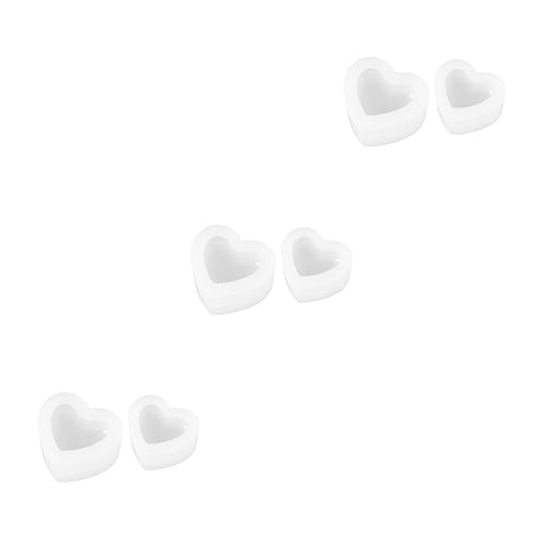 Angoily 3 Sätze Teiliges Herzform Silikonmould Für Diy Dekorationen Für Tischdekoration Epoxidharz Und Bastelaccessoires Leicht Zu Entformen Und Wiederverwendbar 2 Stück * 3 Angoily 3 Sätze Teiliges Herzform Silikonmould Für Diy Dekorationen Für Tischdekoration Epoxidharz Und Bastelaccessoires Leicht Zu Entformen Und Wiederverwendbar 2 Stück * 3 von Angoily