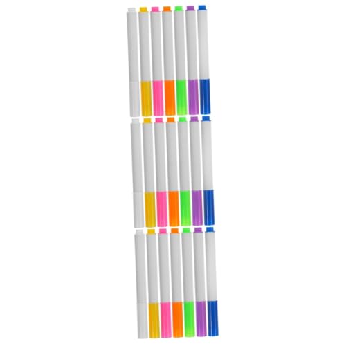 Angoily 3 Sätze Teiliges Kreative Abwaschbare Stifte Whiteboard Marker Für Classroom Wiederverwendbare Fluoreszierende Zeichenstifte Bunten Für Schule Und Zuhause 7 Stück * 3 Angoily 3 Sätze Teiliges Kreative Abwaschbare Stifte Whiteboard Marker Für Classroom Wiederverwendbare Fluoreszierende Zeichenstifte Bunten Für Schule Und Zuhause 7 Stück * 3 von Angoily