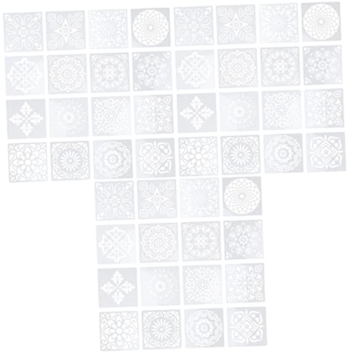 Angoily 3 Sätze Teiliges Mandala Malvorlagen Schablonen Für Wand Und Acrylmalerei Für Diy Projekte Langlebig Und Tragbar Fördert Die Kreativität 16 Stück * 3 Angoily 3 Sätze Teiliges Mandala Malvorlagen Schablonen Für Wand Und Acrylmalerei Für Diy Projekte Langlebig Und Tragbar Fördert Die Kreativität 16 Stück * 3 von Angoily