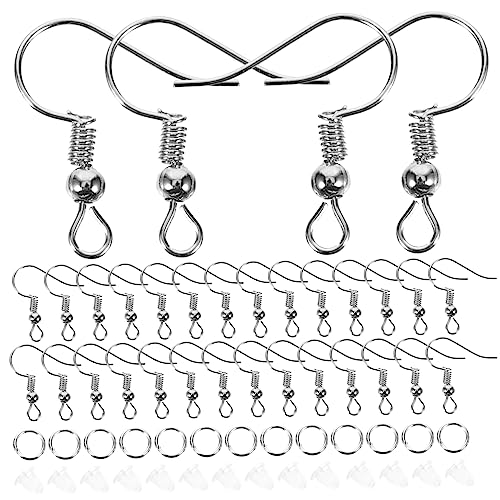 Angoily 3 Sätze Teiliges Ohrring Haken Set Nickelfreiem Eisen Sichere DIY Ohrring Zubehör für Schmuck Selber Machen Vielseitige Bastelmaterialien für Hängende Ohrhaken mit Charms von Angoily