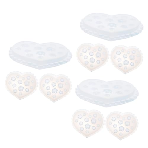 Angoily 3 Sätze Teiliges Rosendesign Silikon Schmuckanhänger Mould Diy Epoxidharz Gießform Für Halskettenanhänger Details Und Einfache Handhabung Für Bastelprojekte 3 Stück * 3 Angoily 3 Sätze Teiliges Rosendesign Silikon Schmuckanhänger Mould Diy Epoxidharz Gießform Für Halskettenanhänger Details Und Einfache Handhabung Für Bastelprojekte 3 Stück * 3 von Angoily