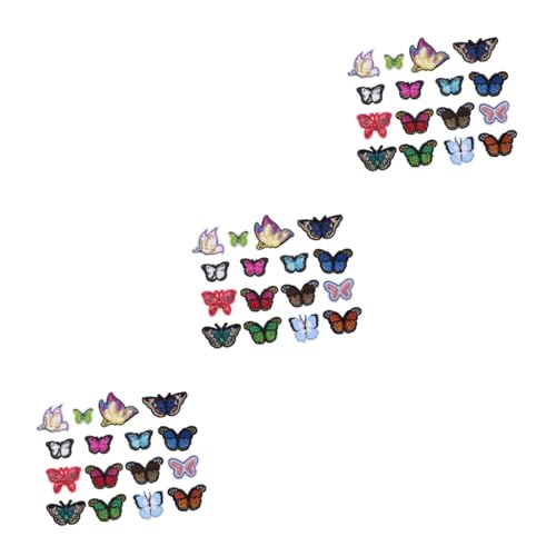 Angoily 3 Sätze Teiliges Schmetterlings Stickerei Patches Zum Aufbügeln Dekorative Flicken Für Kleidung Taschen Und Hüte Zum Reparieren Und Personalisieren Von Jeans Blusen 16 Stück * 3 Angoily 3 Sätze Teiliges Schmetterlings Stickerei Patches Zum Aufbügeln Dekorative Flicken Für Kleidung Taschen Und Hüte Zum Reparieren Und Personalisieren Von Jeans Blusen 16 Stück * 3 von Angoily