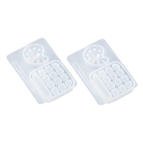 Angoily 3 Sätze Teiliges Silikon Formenset Für Diy Farbenablagen Hochwertige Flexible Epoxidharz Gießformen Für Basteln Und Handwerken Für Künstler Und Bastelenthusiasten 2 Stücke * 3 Angoily 3 Sätze Teiliges Silikon Formenset Für Diy Farbenablagen Hochwertige Flexible Epoxidharz Gießformen Für Basteln Und Handwerken Für Künstler Und Bastelenthusiasten 2 Stücke * 3 von Angoily