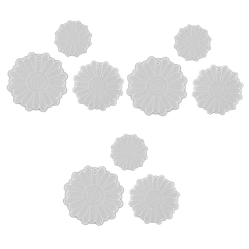 Angoily 3 Sätze Teiliges Silikonform Für Diy Untersetzer Hochtransparente Epoxidharz Gießform Flexibles Design Für Bastelprojekte Einfach Zu Reinigen Entformen 3 Stück * 3 Angoily 3 Sätze Teiliges Silikonform Für Diy Untersetzer Hochtransparente Epoxidharz Gießform Flexibles Design Für Bastelprojekte Einfach Zu Reinigen Entformen 3 Stück * 3 von Angoily