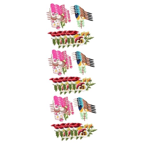 Angoily 3 Sätze Teiliges Stickerei Aufnäher Aufbügelbare Patches Für Kleidung Diy Dekoration Für Hosen Rucksäcke Und Shirts Hochwertige Und Langlebige Applikationen 15 Stücke * 3 Angoily 3 Sätze Teiliges Stickerei Aufnäher Aufbügelbare Patches Für Kleidung Diy Dekoration Für Hosen Rucksäcke Und Shirts Hochwertige Und Langlebige Applikationen 15 Stücke * 3 von Angoily
