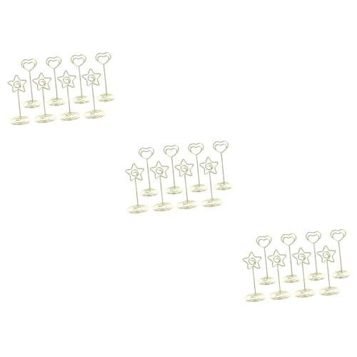 Angoily 3 Sätze Teiliges Tischkartenhalter Herzform Goldene Fotoständer Für Hochzeiten Menükarten Namensschilder Und Tischnummern 8 Stücke * 3 Angoily 3 Sätze Teiliges Tischkartenhalter Herzform Goldene Fotoständer Für Hochzeiten Menükarten Namensschilder Und Tischnummern 8 Stücke * 3 von Angoily