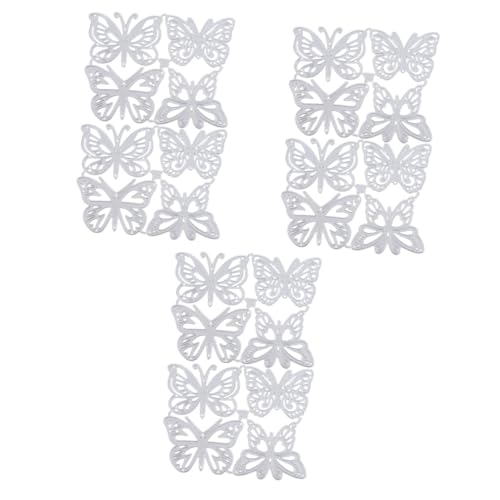 Angoily 3 Sätze Teiliges Von Schmetterlings Schneideformen Für Diy Papierkunst Präzise Stanzformen Zum Scrapbooking Und Basteln Für Und Projekte 8 Stück * 3 Angoily 3 Sätze Teiliges Von Schmetterlings Schneideformen Für Diy Papierkunst Präzise Stanzformen Zum Scrapbooking Und Basteln Für Und Projekte 8 Stück * 3 von Angoily