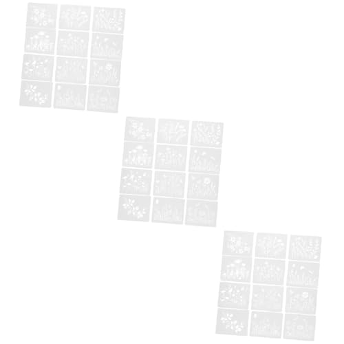 Angoily 3 Sätze Teiliges von Schablonen für DIY Malerei Wiederverwendbare Bastelvorlagen Pet für Kreativität und Handfertigkeiten Angoily 3 Sätze Teiliges von Schablonen für DIY Malerei Wiederverwendbare Bastelvorlagen Pet für Kreativität und Handfertigkeiten von Angoily