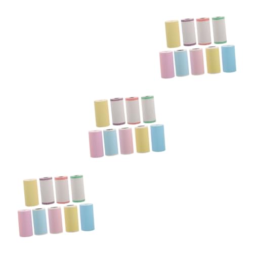 Angoily 3 Sätze Thermal Etikettenpapier Selbstklebende Farbcodierte Aufkleber Für Thermodrucker Vielseitige Für Büro Einzelhandel Zuhause Lager Und Klassenzimmer 9 Rollen * 3 Angoily 3 Sätze Thermal Etikettenpapier Selbstklebende Farbcodierte Aufkleber Für Thermodrucker Vielseitige Für Büro Einzelhandel Zuhause Lager Und Klassenzimmer 9 Rollen * 3 von Angoily