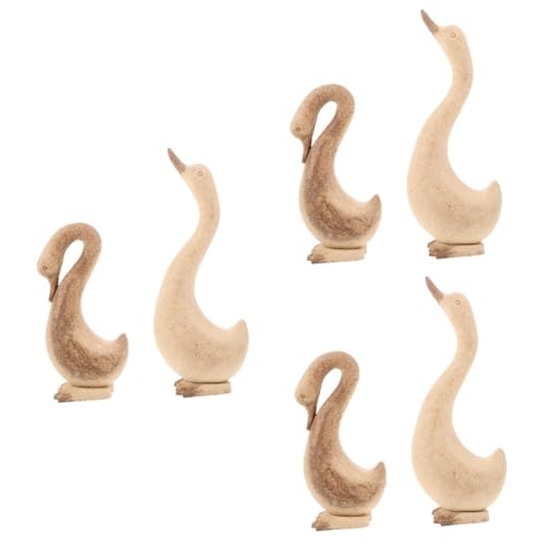 Angoily 3 Sätze Unvollendete Holz Gans Diy Gans Figuren Für Tischdekoration Blanko Statuen Für Bastelprojekte Für Partys Und Gestaltung 2 Stück * 3 Angoily 3 Sätze Unvollendete Holz Gans Diy Gans Figuren Für Tischdekoration Blanko Statuen Für Bastelprojekte Für Partys Und Gestaltung 2 Stück * 3 von Angoily