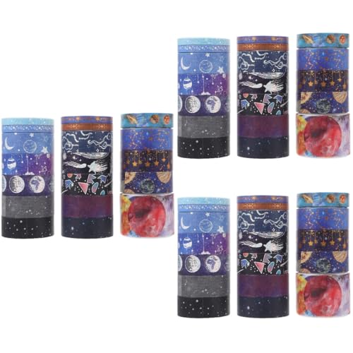 Angoily 3 Sätze Washi Tape Diy Klebeband Für Scrapbooking Geschenkverpackungen Und Kunstprojekte Dekorative Stickerrolle Für Bastelarbeiten Und Persönliche Designs 19 Rollen * 3 Angoily 3 Sätze Washi Tape Diy Klebeband Für Scrapbooking Geschenkverpackungen Und Kunstprojekte Dekorative Stickerrolle Für Bastelarbeiten Und Persönliche Designs 19 Rollen * 3 von Angoily