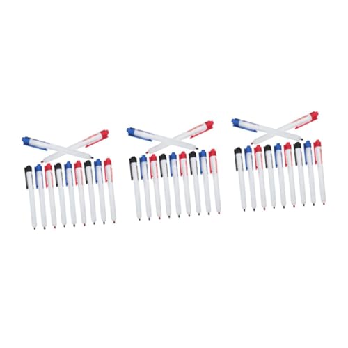 Angoily 3 Sätze Whiteboard -marker Trockener Tafelwischer Block Schwarze, Trocken Abwischbare Marker Bußgeld Praktische Trocken Abwischbare Marker Löschbare Textmarker Plastik 12 Stück * 3 Angoily 3 Sätze Whiteboard -marker Trockener Tafelwischer Block Schwarze, Trocken Abwischbare Marker Bußgeld Praktische Trocken Abwischbare Marker Löschbare Textmarker Plastik 12 Stück * 3 von Angoily