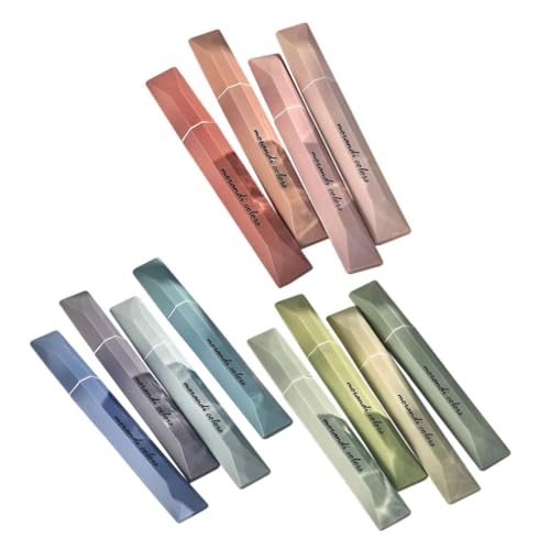 Angoily 3 Sätze farbiger Highlighter markieren Textmarker Markierstift beachten fluoreszierender Stift Marker Pinselspitze Annotationsstifte Marker für das Journaling Plastik Angoily 3 Sätze farbiger Highlighter markieren Textmarker Markierstift beachten fluoreszierender Stift Marker Pinselspitze Annotationsstifte Marker für das Journaling Plastik von Angoily