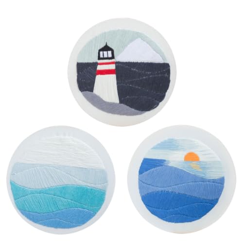 Angoily 3 Satz Teiliges Diy Stickerei Zubehörset für Punch Needle Kit mit Farbigen Fäden und Stoffstücken für Kreative Handwerksprojekte ohne Stickrahmen Stil Angoily 3 Satz Teiliges Diy Stickerei Zubehörset für Punch Needle Kit mit Farbigen Fäden und Stoffstücken für Kreative Handwerksprojekte ohne Stickrahmen Stil von Angoily