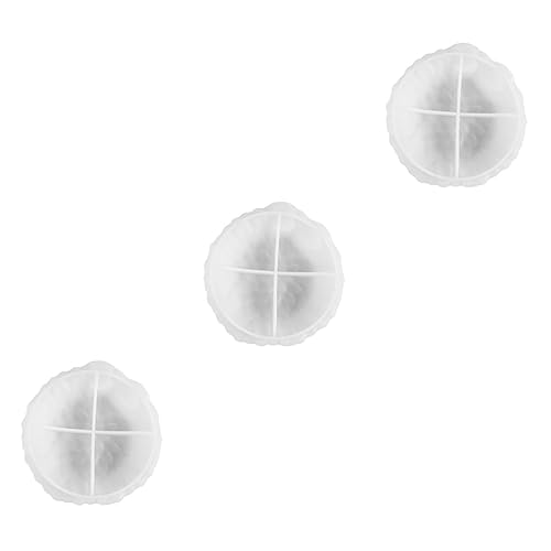 Angoily 3 Stck. Blattförmige Silikonform für Diy Kreative Epoxidharz Gießform Langlebig und Flexibel für Schmuckkästchen und Tischdekoration von Angoily
