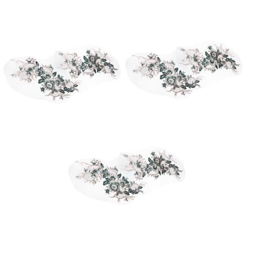 Angoily 3 Stck. Blumen Bestickter Patch Aufnäher für Diy Kleidung Dekoration Handgefertigter Stoffpatch für Qipao und Formelle Kleider Langlebig und Sicher Elegantes Design Angoily 3 Stck. Blumen Bestickter Patch Aufnäher für Diy Kleidung Dekoration Handgefertigter Stoffpatch für Qipao und Formelle Kleider Langlebig und Sicher Elegantes Design von Angoily