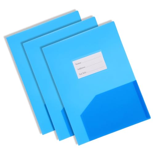 Angoily 3 Stück Aktenordner Für Das Büro Aktenordner Mit Taschen Veranstalter Dokumentordner Datei Bindemittel Berichtsordner Buchbindung Büro-aktentasche Bericht Deckt Papier Blue Angoily 3 Stück Aktenordner Für Das Büro Aktenordner Mit Taschen Veranstalter Dokumentordner Datei Bindemittel Berichtsordner Buchbindung Büro-aktentasche Bericht Deckt Papier Blue von Angoily