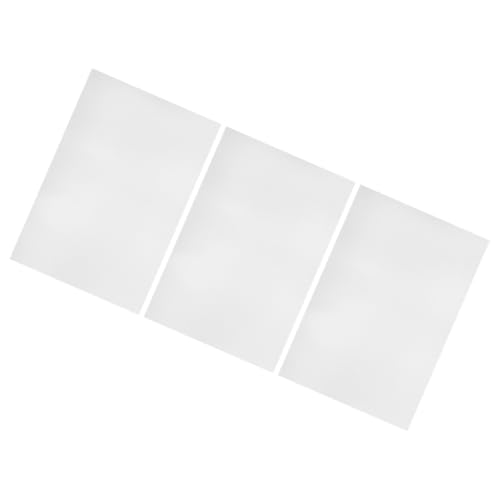 Angoily 3 Stück Aluminiumplatte Sublimationsblech Blanko Metallplatte für DIY Gravur Schilder und Bastelbedarf Robustes Langlebiges Sublimation Zubehör von Angoily