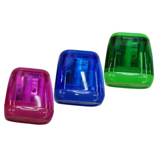 Angoily 3 Stück Bleistiftspitzer Anspitzer Scharf Student tragbar Buntstiftspitzer Kunst Hände Schule Bleistiftschärfer Handbuchstiftschärfer Kohlenstoffstahl Angoily 3 Stück Bleistiftspitzer Anspitzer Scharf Student tragbar Buntstiftspitzer Kunst Hände Schule Bleistiftschärfer Handbuchstiftschärfer Kohlenstoffstahl von Angoily