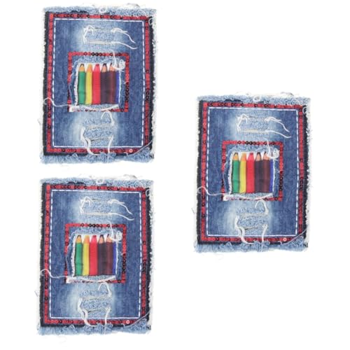 Angoily 3 Stück Bügelflicken für Jeans Selbstklebende Denim Patches Vielseitig Einsetzbar für Reparaturen an Kleidung Rucksäcken und Mehr Reisen Waschbar und Zuschneidbar für Diy Projekte Angoily 3 Stück Bügelflicken für Jeans Selbstklebende Denim Patches Vielseitig Einsetzbar für Reparaturen an Kleidung Rucksäcken und Mehr Reisen Waschbar und Zuschneidbar für Diy Projekte von Angoily