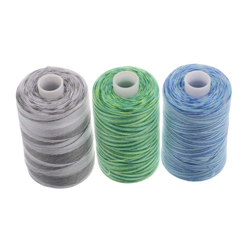 Angoily 3 Stück Buntes Leder Nähgarn Handstickgarn Farbverlaufsgarn Quilten Strapazierfähiges Garn Spulen Nähgarn Bekleidungszubehör Garn Zum Handnähen Aus Polyester Angoily 3 Stück Buntes Leder Nähgarn Handstickgarn Farbverlaufsgarn Quilten Strapazierfähiges Garn Spulen Nähgarn Bekleidungszubehör Garn Zum Handnähen Aus Polyester von Angoily