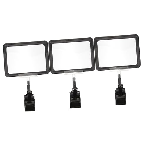 Angoily 3 Stück Clip Preisetikettenhalter Verstellbarer Halter für Preisschilder Praktischer Clip für Supermarkt Geschäft und Büro für Verkaufs und Ausstellungszwecke Format Angoily 3 Stück Clip Preisetikettenhalter Verstellbarer Halter für Preisschilder Praktischer Clip für Supermarkt Geschäft und Büro für Verkaufs und Ausstellungszwecke Format von Angoily