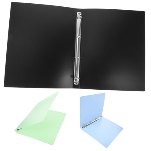 Angoily 3 Stück Dateiordner Teiliges Verschleißfester Organizer Musik und Dokumentenmappe Vielseitiger Ordner für Schule Büro Zuhause Schwarz Grün Blau Angoily 3 Stück Dateiordner Teiliges Verschleißfester Organizer Musik und Dokumentenmappe Vielseitiger Ordner für Schule Büro Zuhause Schwarz Grün Blau von Angoily